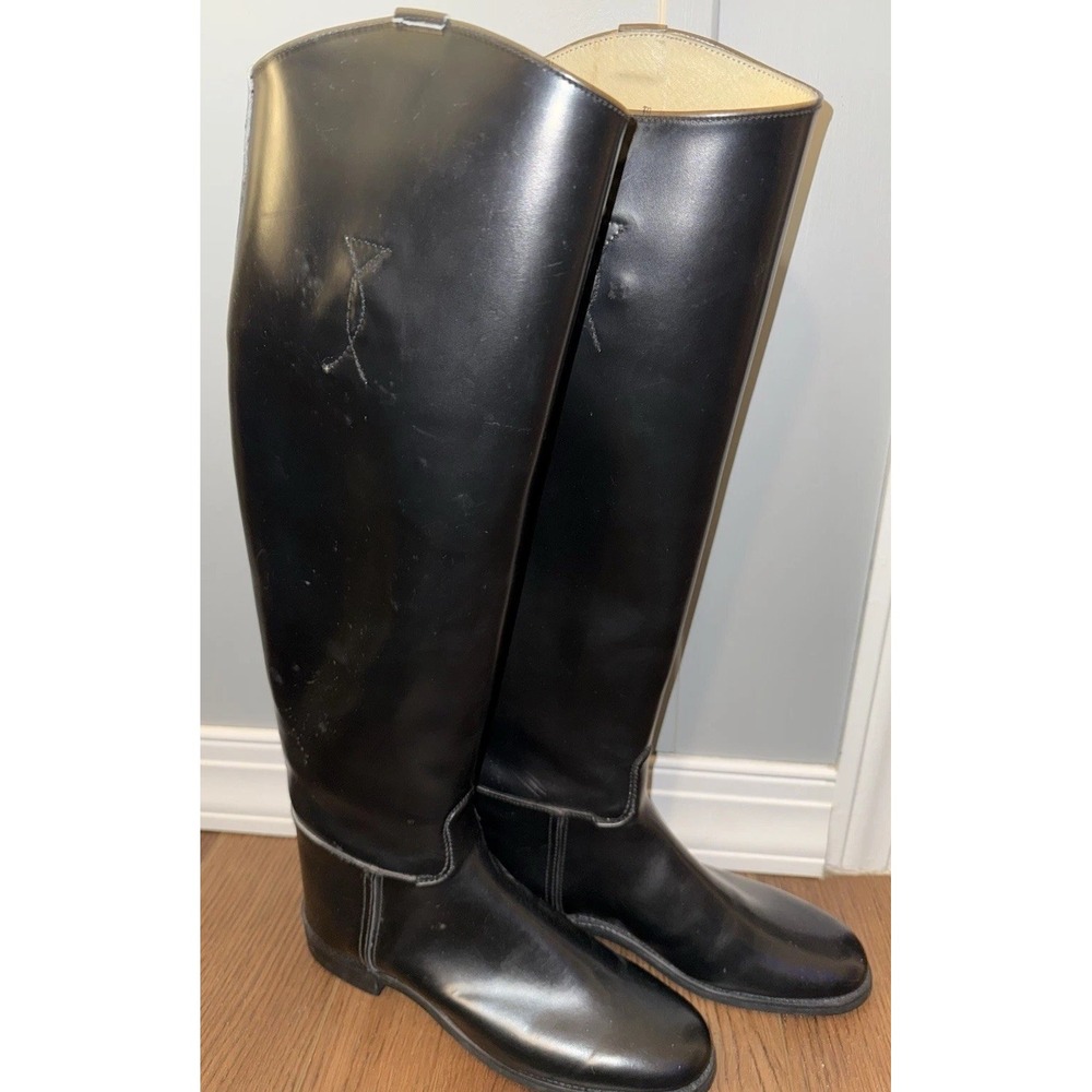 Vtg Imperial by Marlborough Woman‎ Leather Riding Boot UK Made Size 4.5UK/6.5 US